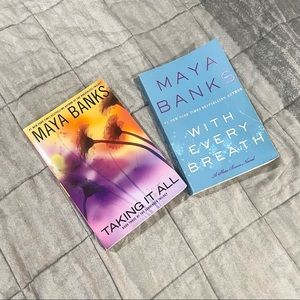 Maya Banks Taking it All With Every Breath Contemporary Romance Erotica Novels